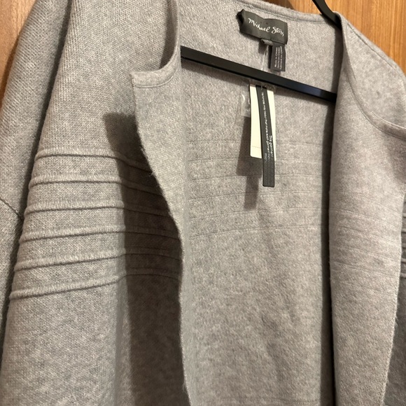 Anthropologie Michael Starts structured Sweater Coat Size Small - Picture 7 of 11